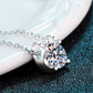 Moissanite 925 Sterling Silver Necklace