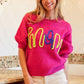 BiBi MOM Contrast Round Neck Sweater - Brand BiBi