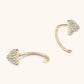 Moissanite 925 Sterling Silver Earrings