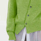 Dropped Shoulder Buttoned Cardigan