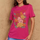 Simply Love Full Size GRATEFUL Flower Graphic Cotton T-Shirt