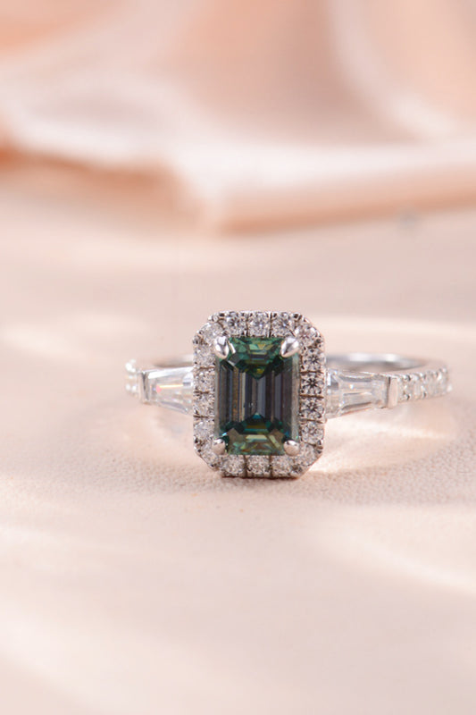 1 Carat Moissanite 925 Sterling Silver Ring 💜