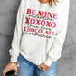 Women's Full Size Beautiful Browns Letter Graphic Long Sleeve Sweatshirt