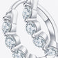 1 Carat Moissanite 925 Sterling Silver Earrings 💜