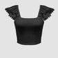 Ruched Square Neck Tank