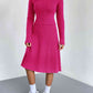 CozyWonders Rib-Knit Sweater and Skirt Set