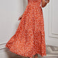 Women's Polka Dot Smocked Tiered Sleeveless Dress