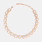 Zinc Alloy Resin Necklace