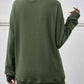 Dropped Shoulder Sweatshirt with Pockets