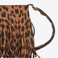 PU Leather Crossbody Bag with Fringe