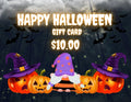 Halloween Gift Card  *