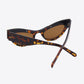 SUNKISSED DREAMS UV400 Rhinestone Trim Cat-Eye Sunglasses