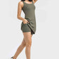 Women's Cressida Square Neck Sports Tank Dress with Full Coverage Bottoms