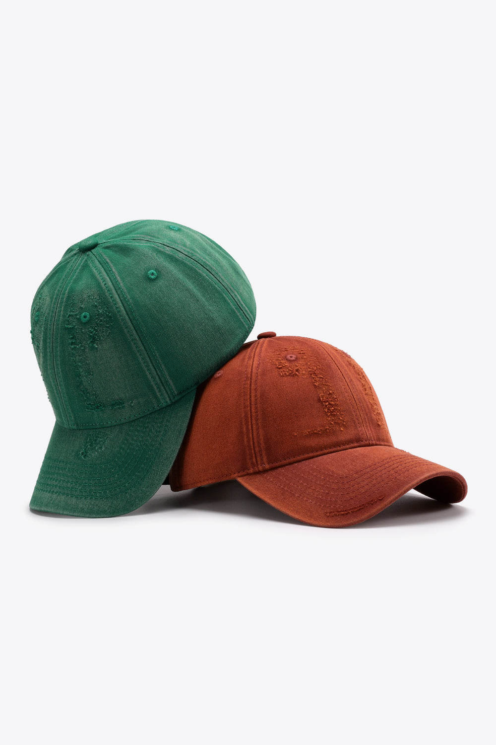 Zelda&ClaraC Distressed Adjustable Baseball Cap