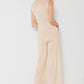 Marina West Swim Pleated Wide-Leg Pants with Side Pleat Detail