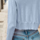 Button Up Long Sleeve Cardigan
