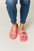 Legend Double Buckle Open Toe Sandals *