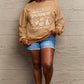 Simply Love Christmas Themed Full Size GINGERBREAD Long Sleeve Sweatshirt
