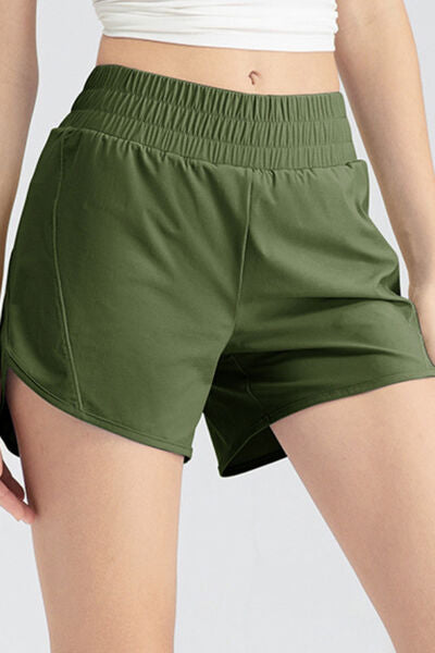 Relaxation Activewear Elastic Waist Active Shorts