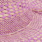 Fame Checkered Straw Weave Sun Hat