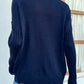 Lightning Graphic Distressed Sweater