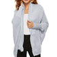 Open Front Batwing Sleeve Cardigan