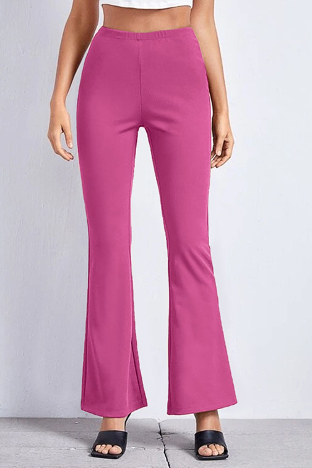 Women's High Rise Flare Pants