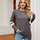 Round Neck Long Sleeve Top
