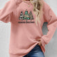 CHRISTMAS THEMED Graphic Round Neck Dropped Shoulder Sweatshirt
