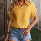 Textured Pocketed Button Up Shirt