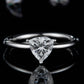 1 Carat Moissanite 925 Sterling Silver Solitaire Ring 💜