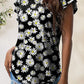 Printed Round Neck Short Sleeve T-Shirt