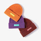 BeanieHatz NEW YORK Patch Rib-Knit Cuffed Beanie