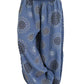 Full Size Ruched High Waist Printed Pants