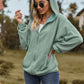 Outer Adventure Full Size Cable-Knit Long Sleeve Hooded Jacket