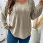 Women's BeautyEve Plus Size Drawstring Dropped Shoulder Hooded T-Shirt