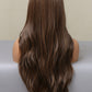 13*2" Women's Lace Front Wigs Synthetic Long Wave 26" Heat Safe 150% Density