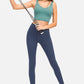 Deep V-Neck Crop Sports Bra in Assorted Colors