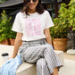 Simply Love Full Size IT'S ME,HI I'M THE COOL MOM IT'S ME Round Neck T-Shirt