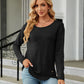 Full Size Round Neck Long Sleeve T-Shirt