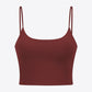 SUNSETNIGHTS Feel Like Skin Scoop Neck Sports Cami