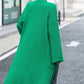 Dropped Shoulder Long Sleeve Cardigan with Pocket