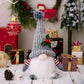 Winter Christmas Light-Up Short Leg Faceless Gnome