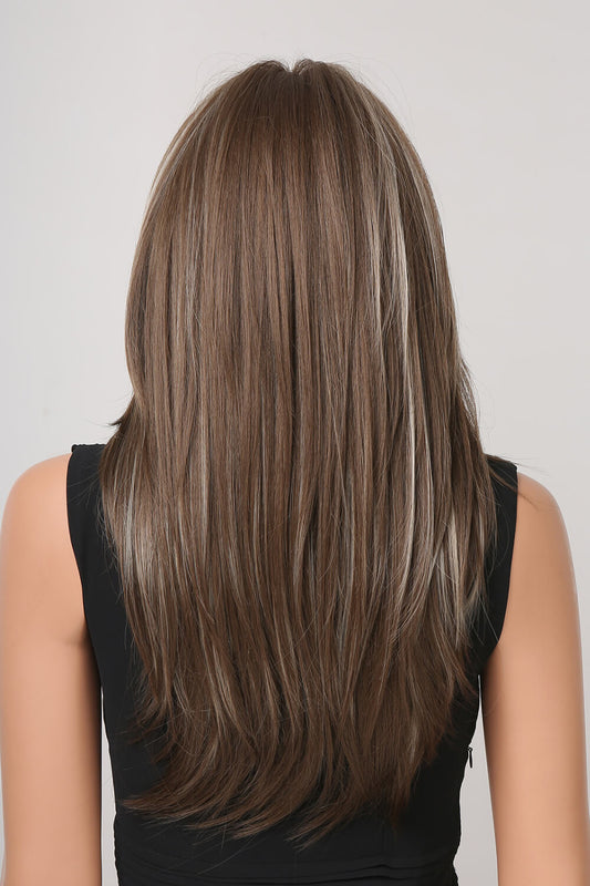 13*1" Women's Full-Machine Wigs Synthetic Long Straight 22"