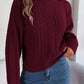 Hannah Lea Cable-Knit Turtleneck Sweater 🦋