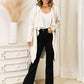 Long Sleeve Open Front Longline Cardigan