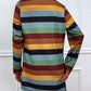 Color Block Open Front Cardigan