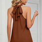 Tied Grecian Neck Tank