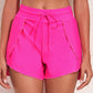 HANNAH MEA Drawstring Waist Swim Shorts