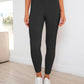 QUINN AMIR Ribbed Detail Leggings